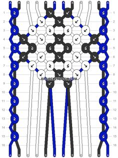 Normal pattern #153428 variation #323776 | BraceletBook Football Ball, Soccer Football, Friendship Bracelets, Macrame, Soccer, Football