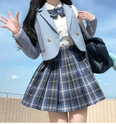 Cute School Dresses, Cute Japanese Uniforms, Cute Uniforms For School, School Outfits Korean Style, School Uniforms Ideas, Cute Uniform Outfits For School, Japanese School Outfits, Uniform For School