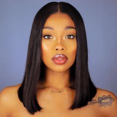 13x4 Lace Front Wig Straight Hair Short Bob Wigs Straight Hair Short, Ombre Crochet Braids, Black To Red Ombre, Hair Short Bob, 13x4 Lace Front Wig, Wig Straight, Brazilian Straight Hair, Bob Lace Front Wigs, Crochet Braids Hairstyles