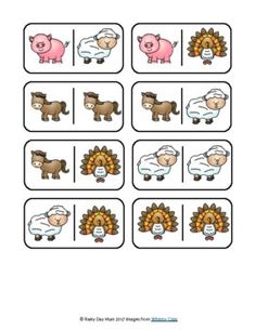 an animal and other animals are shown in this printable worksheet for children