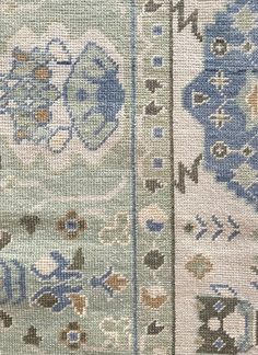 Jeffery Modern Oushak - Milagro Collective Cream Rug Bedroom, Blue And Cream Rug, Coastal Condo, Entry Rugs, Cape Charles, Country Rugs, Room Vibes, Texas House, Center Point