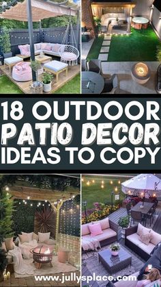 outdoor patio decor ideas to copy