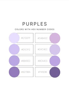 purple; purples; hex number codes; color palette; lavender Color Pallete Number, Google Calendar Color Scheme Purple, Aesthetic Hex Codes Purple, Lavender Color Palette Hex Code, Purple Pallete Color Code, Purple Color Palette Canva, Website Color Palette Purple, Purple Aesthetic Color Pallete, Goodnotes Color Palette Purple