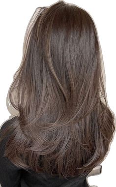 Brown Layered Hair, Brunette Hair Cuts, Winter Hair Color Ideas, Korean Winter, Brown Hair Looks, Brown Hair Inspo, Hair Inspiration Long, Layered Haircuts For Medium Hair, Hairstyles For Layered Hair