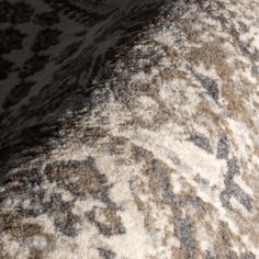 an animal skin pattern is shown in this close up photo, it appears to be looking like something out of space