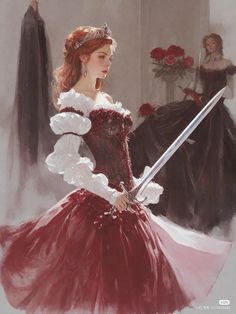 Medieval Dress Royal, Era Victoria, Princess Core, Historical Painting, Fashion Illustration Dresses, Royal Princess, Fantasy Dress