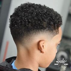 Mixed Boys Haircuts, Boys Haircuts Curly Hair, Boys Fade Haircut, Black Haircut Styles, Curly Hair Fade, Tan Skin Blonde Hair