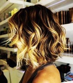 Beachy Hair, Chop Chop, Long Bob Haircuts, Ombré Hair, Hair Affair, Short Wavy Hair, Short Wedding Hair, Bohol, Short Wavy