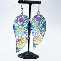 Lisa Lynn Designs Handmade Paisley Earrings Approx. 2 1/2" Long Bundle And Save! All Products For Sale Are Stored In My Smoke-Free Home. Due To Lighting And Device Resolutions, Colors May Vary Slightly. Most Items Are Shipped Within One Day. Offers Welcome! Paisley Earrings, Diy Jewelry, All Products, One Day, Paisley, Jewelry Earrings, Bundles, Women Jewelry, Lighting