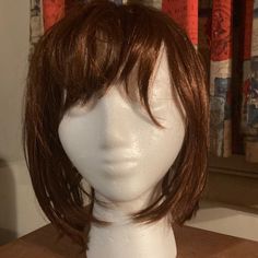 Beautiful Synthetic Gabor Wig Topper In Vibrant Red. Brand New. Size Small With Four Clips To Attach. From Smoke Free /Pet Free Home. See Photos. Red Synthetic Wig, Gabor Wigs, Synthetic Wig, Synthetic Wigs, Vibrant Red, Wig Hairstyles, Red Color, Womens Hairstyles, Wigs