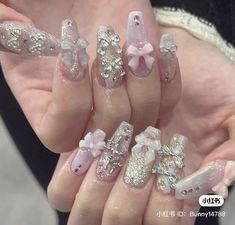 Idol Nails, Coquette Nails, Hippie Nails, Exotic Nails, Pretty Gel Nails, Gem Nails, Kawaii Nails, Luxury Nails