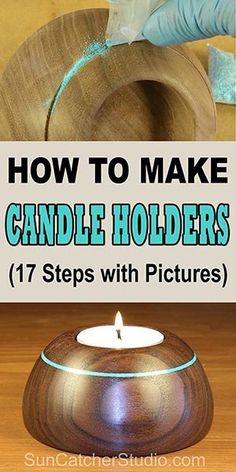 how to make candle holders 17 steps with pictures - suncatcherstudio com