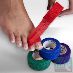 Show details for Co-Flex Bandage - 1 Inch Hammer Toe Correction, Toe Exercises, Toe Straightener, Gel Toes, Lifestyle Quotes, Foot Health, Home Remedies, Natural Remedies, Healthy Lifestyle