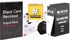 the black card reloaded box is open and ready to be used