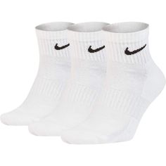 PRICES MAY VARY. NIKE ANKLE SOCKS: The Nike ankle socks for men and women give you extra comfort for footdrills and lifts while high-friction material reduces slippage during physical activity. ANKLE COVERAGE: The 1/4-length silhouette offers complete coverage with these Nike ankle socks. The secure and flexible design allows the sock to stay in place with multi-directional activity. SWEAT-WICKING TECHNOLOGY: The women's and men's ankle sock is made of sweat-wicking fabric that helps you stay dr Ankle Training, Nike Ankle Socks, White Nike Socks, Vacation Clothes, Nike Internationalist, Nike Outlet, Stylish Socks, Ankle Socks Women, Nike Socks