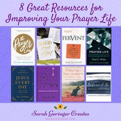 books with the title 8 great resources for imppoing your prayer life