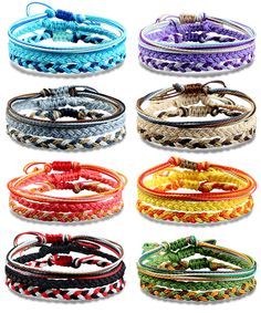 PRICES MAY VARY. 🏄‍♀️ BOHO SURFER BRACELETS -- the package contains 24 pieces beach bracelet anklets in different styles as shown in the picture.perfect for surfing and beaching, and they are also the perfect partner for your everyday outfit.coming with various elements, enough quantity to use and share with families or friends.You can wear this same style bracelet with your best friend and have a good day on the beach. 🏄‍♀️ String Bracelets for Women -- These boho style pull cord anklets are Surfer Bracelets, Beach Anklets, Beach Bracelets, Summer Bracelets, String Bracelet, Delicate Jewelry, Anklet Jewelry, Ankle Bracelets, Diy Beads