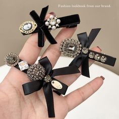 Diy Hair Accessories Tutorial, Headbands For Short Hair, Fancy Bows, Bead Hair Accessories, Diy Fashion Accessories