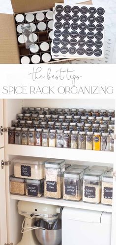 Find out the most successful ways to organize your spices. After years of frustration, I finally figured out a few keys things to consider when planning your spice rack organizing project. Make sure to visit this helpful post. Cheap Spice Organization, Large Spice Organization, Organize Spices In Pantry, Ways To Organize Spices, Storing Spices Organizing Ideas, How To Store Spices, How To Organize Spices, How To Organize Spices In Cabinet, Spice Containers Ideas