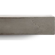 a concrete block is shown on a white background