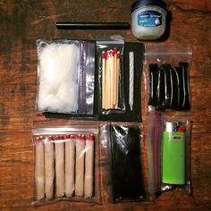 Char Cloth, Bushcraft Camping, Fire Starter, Petroleum Jelly, In My Bag