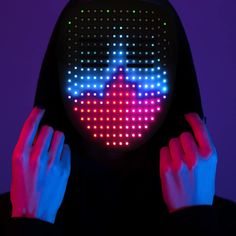 PRICES MAY VARY. Coolest LED Mask: LED masks for adults adopts led full mask design with an adjustable strap, which is very suitable for cosplay, masquerade, birthday party, Halloween, Christmas, carnival, electronic music festival and other occasions. Light and easy to wear, the light up masks is a very surprising gift, suitable for family, birthday, friends, classmates, lovers or other occasions. It is the surprising, coolest gift so far, also the favorite costumes & cosplay apparel toy led ma Full Mask Design, Light Up Costumes, Mask For Halloween, Led Costume, Mask Light, Makeup Kit For Kids, Electronic Music Festival, Led Face Mask, Christmas Carnival