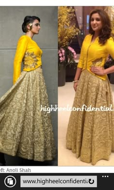 I like the extended corners of this top, but I want short sleeves Blouse Design With Skirt, Long Lehenga, Long Skirt Top Designs, Party Wear Long Gowns, Long Gown Design, Lehnga Dress, Lehenga Blouse Designs, Blouse Design Images