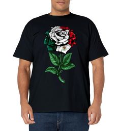 PRICES MAY VARY. Mexico Flag Design Mexican Flag Rose. Mexican National Flag design featuring a Rose. Do you have Mexican roots and DNA? Show your pride and heritage. I love Mexico. Be proud Mexican and show support for your homeland. Unique, cool Mexican gift idea. Novelty gift idea suitable for men, women, boys, girls and kids for any occasion like birthdays, Christmas and Thanksgiving. Lightweight, Classic fit, Double-needle sleeve and bottom hem Mexican T Shirts, Mexican Gifts, Mexican Flag, Mexican Flags, Mexico Flag, National Flag, Flag Design, A Rose, Novelty Gifts