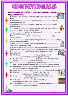 a printable worksheet for conjunctions with words and pictures on the page