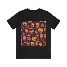 Get Ready for Halloween with Stylish T-Shirts Spice up your wardrobe this spooky season with our exclusive collection of Halloween t-shirts! Whether you're looking for a classic shirt Halloween design or something unique, our Halloween shirts for adults are perfect for any festive occasion. These t-shirts come in a variety of styles and are available as tees for both men and women. Made from high-quality materials like bella canvas shirts, they are comfortable, durable, and perfect for your tshi Halloween Graphic Tees, Halloween T Shirts, Ready For Halloween, Halloween Shirts, Tshirt Outfits, Halloween Design, Spirit Halloween, Halloween Tshirts, Spice Up