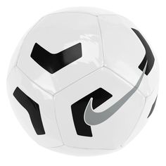 a soccer ball with the nike logo on it