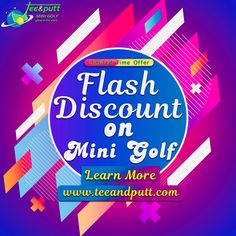 the flash discount on mini golf is now available for purchase at least $ 3, 500