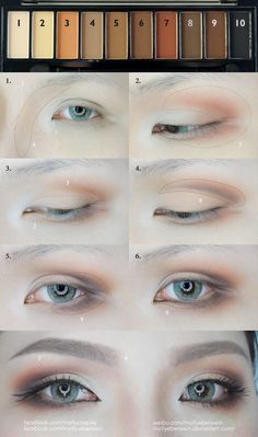 Matte Nude Cut Crease Eyes Makeup Tutorial by mollyeberwein on DeviantArt Anime Make-up, Eyes Makeup Tutorial, Cut Crease Eye Makeup, Cosplay Makeup Tutorial, Cut Crease Eye, Anime Makeup, Makeup Eyeshadow Palette, Korean Eye Makeup, Makeup Course