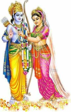 Ram Navami Images, Goddess Sita, Lord Ram Image, Om Gam Ganapataye Namaha, Rama Sita, Bridal Couple, Lord Ram, Ram Image