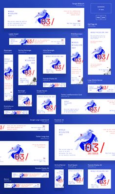 an image of some blue and white business cards with red numbers on the bottom half