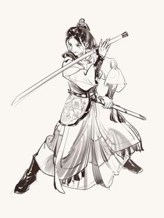 Anime Boy Sketch, 캐릭터 드로잉, Samurai Art, Ethereal Art, Action Poses, Anime Poses Reference, Anime Poses, A Drawing