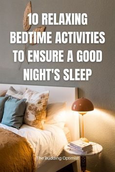 Relaxing bedtime activities to help you fall asleep and stay asleep. Having a bedtime routine is important for quality sleep. Learn how to create a relaxing bedtime routine that will help you destress and sleep better. #howtosleepbetter #relaxingthingstodobeforebed #selfcare Relaxing Things To Do, Sleeping Hacks, Insomnia Causes, Bedtime Ritual, Ways To Sleep, Healthy Morning Routine, Quality Sleep, Sleep Solutions, Sleep Routine