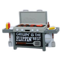 the grill is the flippin'best toy