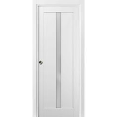 a white door on a white wall