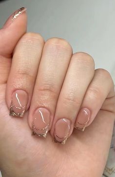 Acrylic Nails Nude, Gel Nail Colors, Simple Gel Nails, Classy Acrylic Nails, Elegant Nails, Nude Nails, Nail Tech, Simple Nails