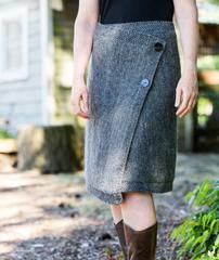 Buttoned Wrap Skirt Pattern Wrap Skirt Pattern, Skirt Pattern Free, Brown Sheep, Rowan Felted Tweed, Crochet Skirt Pattern, Womens Knitting Patterns, Buy Boots, Crochet Skirts, Sheep And Lamb