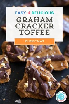 easy and delicious graham cracker toffe recipe