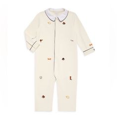 Polo Ralph Lauren - Baby Boys Organic Interlock Coverall Estate Cream, 18mnths. New With Tags. So Cute, But My Son Won’t Wear Onesies Anymore :( Baby Boy Ralph Lauren, Baby Boy Outfits, Saks Fifth Avenue, Boy Outfits, Polo Ralph, Polo Ralph Lauren, Comfort Fit