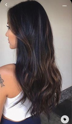 Hair Engagement, Long Dark Brown Hair, Front Hairstyles, Hair Elegant, Hair Front, Hair Formal, Black Hair Balayage, Engagement Hairstyles, Chocolate Brown Hair Color