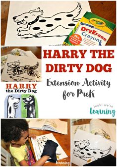 harry the dirty dog activity for kids