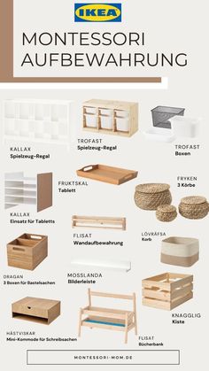 the instructions for how to build an ikea dollhouse with wooden furniture and accessories