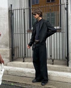 Black Aesthetic Men Outfit, Jazz Outfits, Black Outfit Men, Outfit Autumn, Shoes 2023, Berlin Fashion, Mens Trendy Outfits, Street Style Outfits Men