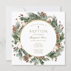 Winter Baptism, Baptism Themes, Baptism Centerpieces, Baptism Invitations Girl, Christening Decorations, Margaret Rose, Christening Invitation