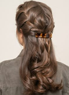 Hair Half Up And Down, Cool Hairstyles Aesthetic, Long Hair Half Up Half Down, Half Hair Up Hairstyles, Braided Half Up Half Down Hair, Half Down Braided Hairstyles, Pretty Braid, Down Braided Hairstyles, Half Up Half Down Braided