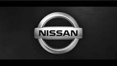 the nissan logo is shown on a black background in this image, it appears to be an emblem